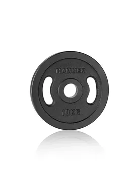 Muskelaufbau-Scheibe 10 kg - Noir - unisex - Size: 10 kg