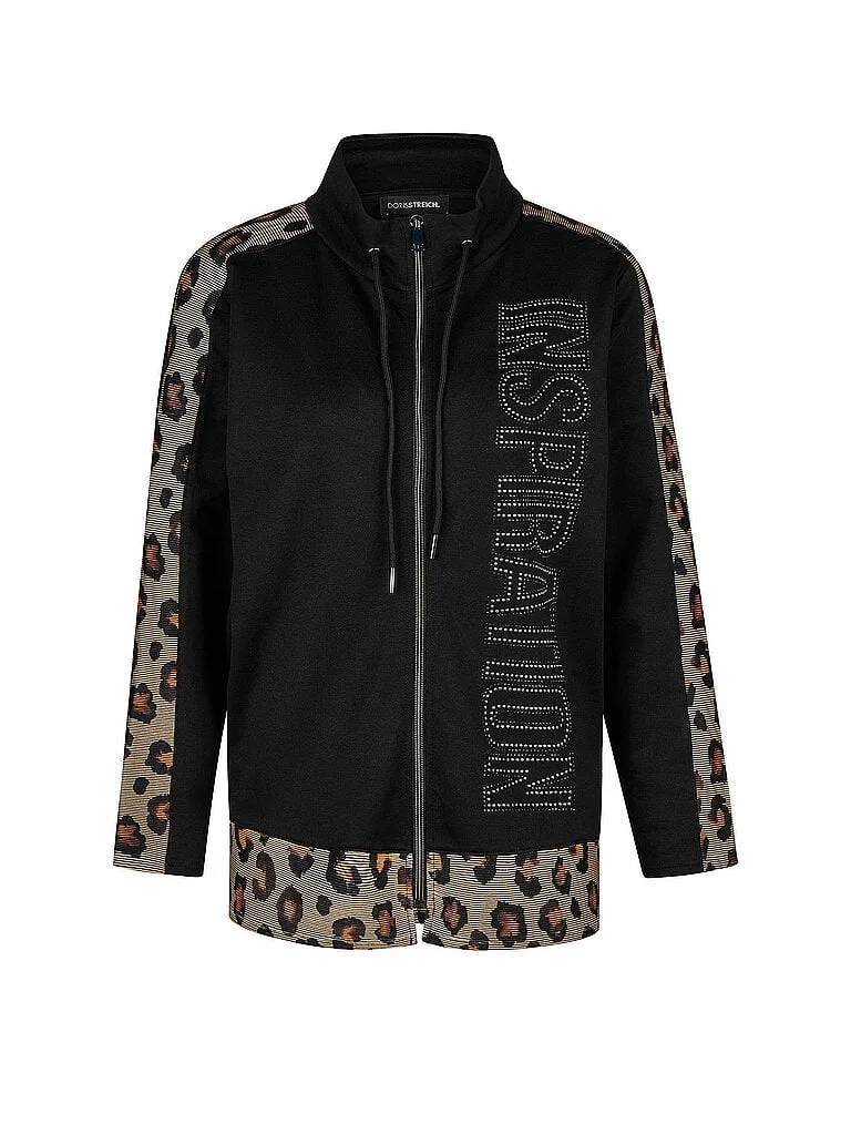 Sweatjacke schwarz 42 damen - Doris Streich - FashionsVida