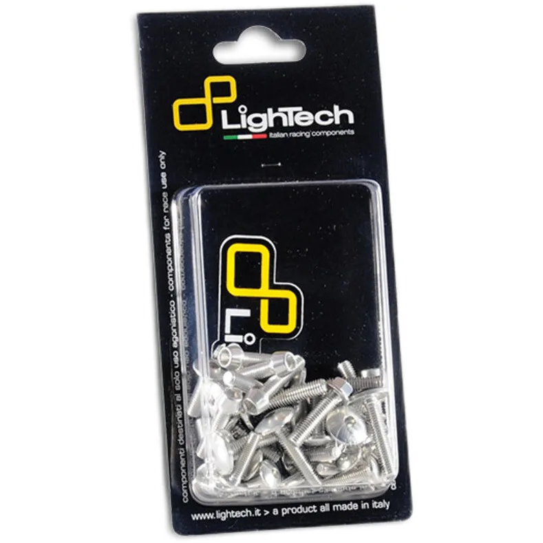 Kit Viti Carena 8D8C Silver Per Ducati 848 (2008-12 taglia un - LighTech - FashionsVida
