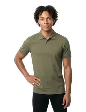 Polo A Maniche Corte Paul 1025588 Dark Beige S - BOSS - FashionsVida