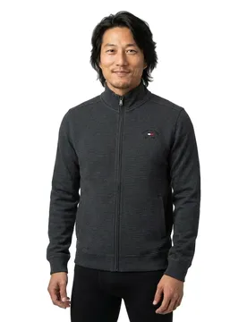 Sweat-shirt Zippé Garcia Graphite Melange 2XL