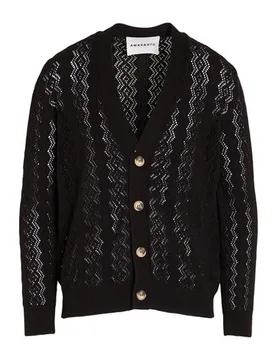 Strickjacke Herren Schwarz M Herren - AMARANTO - FashionsVida