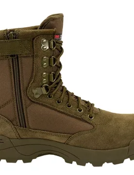 Boot - Tactical Boots Zipper - EU39 bis EU41 - für Männer - Größe EU41 - oliv - Männer - male - Brandit - FashionsVida