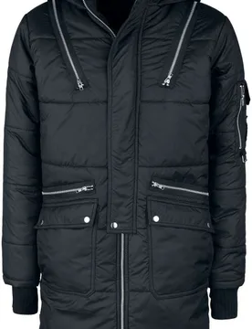 Parka - Morte Parka - L bis XXL - für Männer - Größe XL - schwarz - Männer - male - Chemical Black - FashionsVida