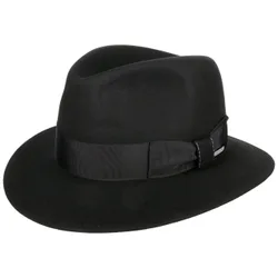 Lestoca Traveller Fur Felt Hat by - black - Size: 58 cm