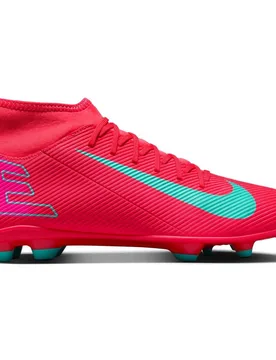 Mercurial Superfly 10 MG High- Herren Nockenschuhe, rot, Größe 47 ½ 47 ½ - Nike - FashionsVida