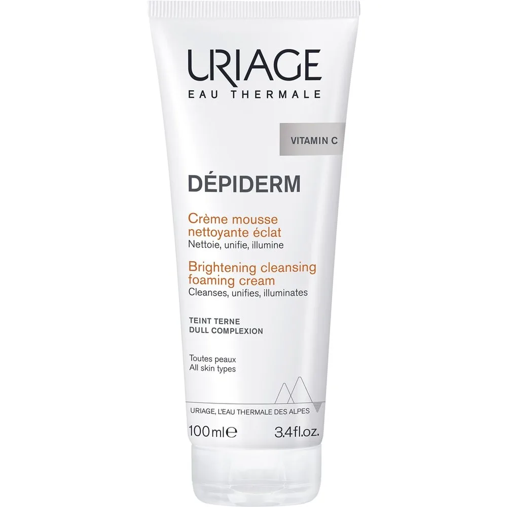 Espuma limpiadora iluminadora Depiderm 100ml - Uriage - FashionsVida