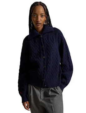 Ralph Lauren Cardigan blu XL - Ralph Lauren - FashionsVida