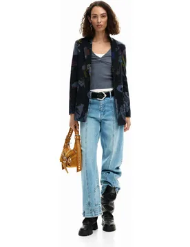 Americana de mujer collage - Desigual - FashionsVida