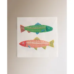 Pack de 20 servilletas de papel Peces