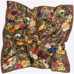 Pañuelo de mujer con estampado de flores