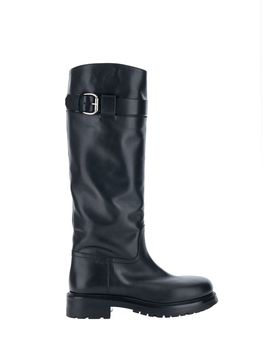 Stivali in pelle NERO 41