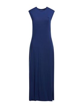 Y-3 Maxi-Kleid Damen Blau M,S Damen