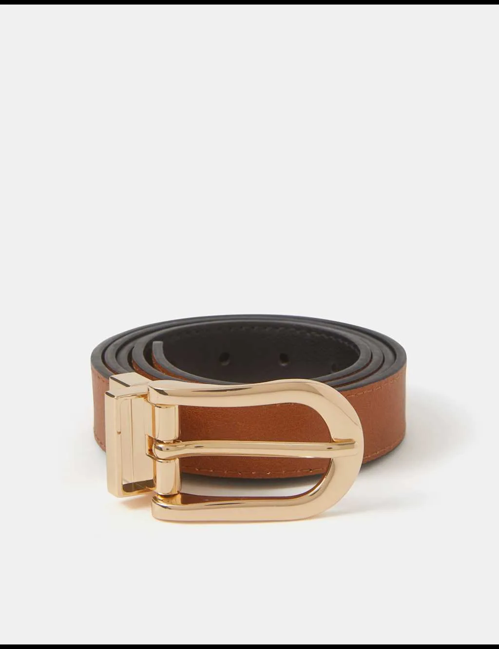 Faux Leather Reversible Belt Multi female - Accessorize - FashionsVida