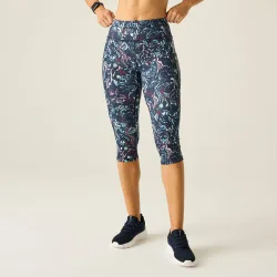 Women's Influential 3/4 Legging Pants in Mid Navy Size: 18 - Mid Navy - Size: 18