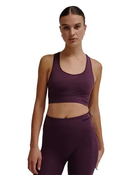 T-shirt Sans Manches Tif Sports Seamless Plum Perfect XS