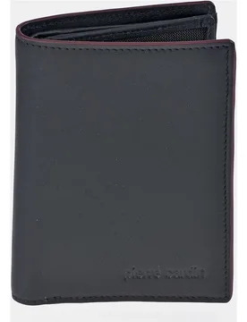 Cartera en piel suave color para hombre - Pierre Cardin - FashionsVida