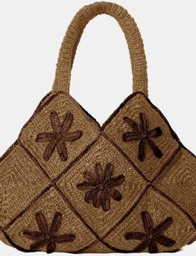 Bolso de playa modelo SOHANE FLEURS de - CAMALYA - FashionsVida