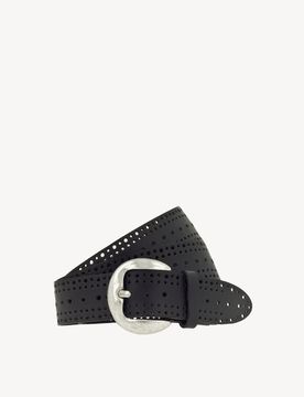Cintura di pelle nero - 75