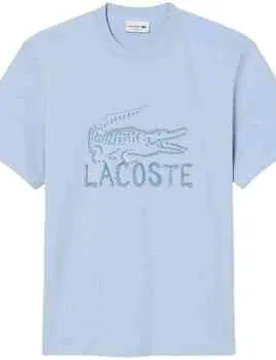 T-Shirt Th1427-00-Hba Eu L Male - Lacoste - FashionsVida