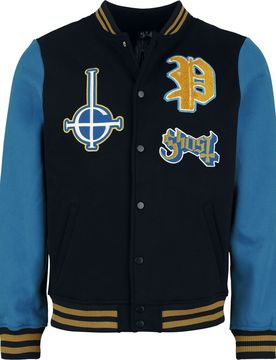 Collegejacke - Grucifix Papa IV Varsity Jacket - S bis 5XL - für Männer - Größe S - multicolor - EMP exklusives Merchandise! - Männer - male