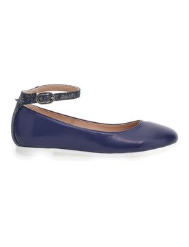 Ballerine Rock'n Doll 207 Blu con cinturino alla caviglia 32
