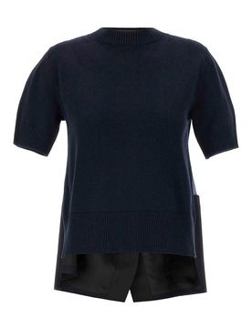 Sacai Maglione patchwork