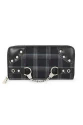 Gothic Geldbörse - Rise Up Wallet - für Damen - grau - Frauen - female