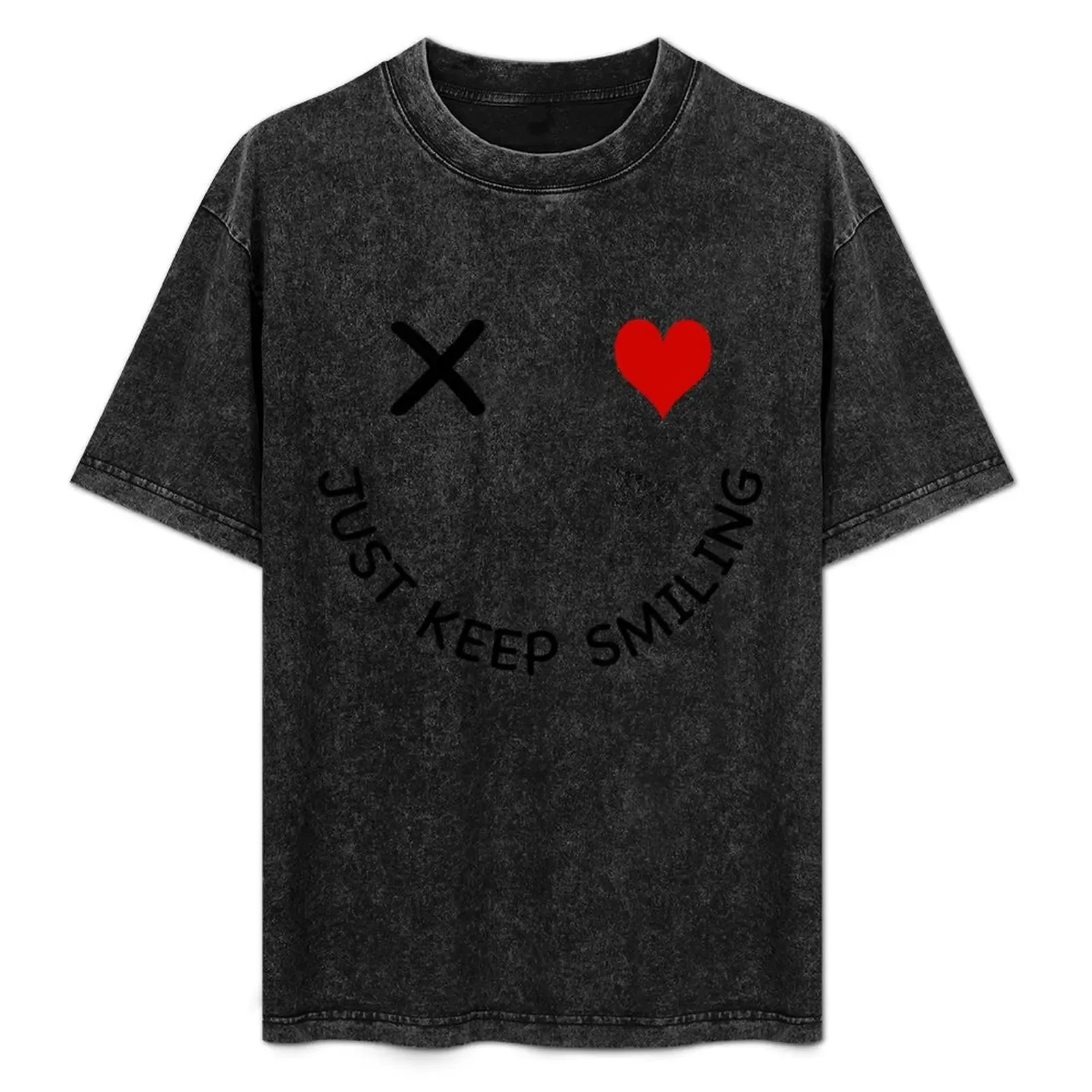 Just keep smiling T-Shirt Outdoor Working T-Shirt - Aliexpress - FashionsVida