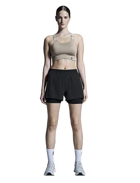 Short de course 2en1 3 Performance noir L - On - FashionsVida