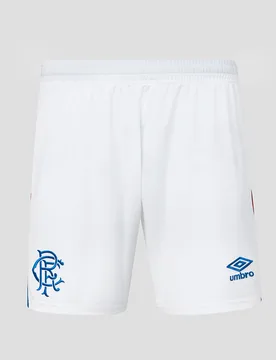 Rangers Fc Men's 2026/27 Home Shorts WHITE 3XL male - Castore - FashionsVida