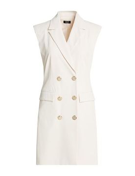 Minivestido Mujer Hueso 38 Mujer