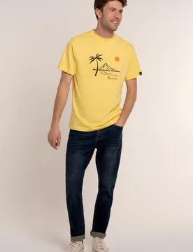 Islay Mens Graphic T-Shirt - Brakeburn - FashionsVida