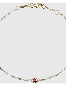 Pulsera de oro y rubíes - El Corte Inglés - FashionsVida