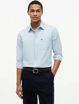 Camisa chambray de caballero - Tommy Hilfiger - FashionsVida