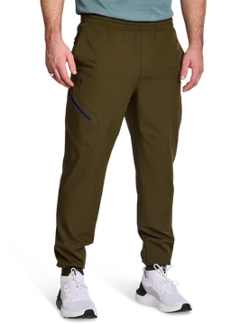 Unstoppable Uomo - Pantaloni Verde - Taglia L - Poly Woven L - Under armour - FashionsVida