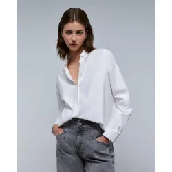 Camisa de mujer de algodón regular fit