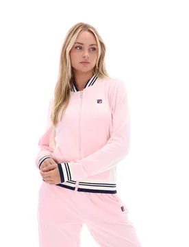 Pinkaboo Jenesis Baseball Zip Up Track Top - XS - FILA - FashionsVida