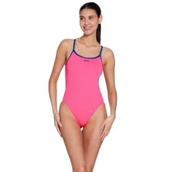 Rome Rayback Swimsuit Magenta / Royal 36 Women