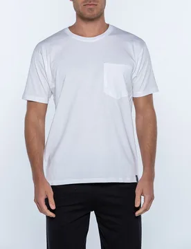 Punto - Camiseta manga corta,Basix - Punto Blanco - FashionsVida