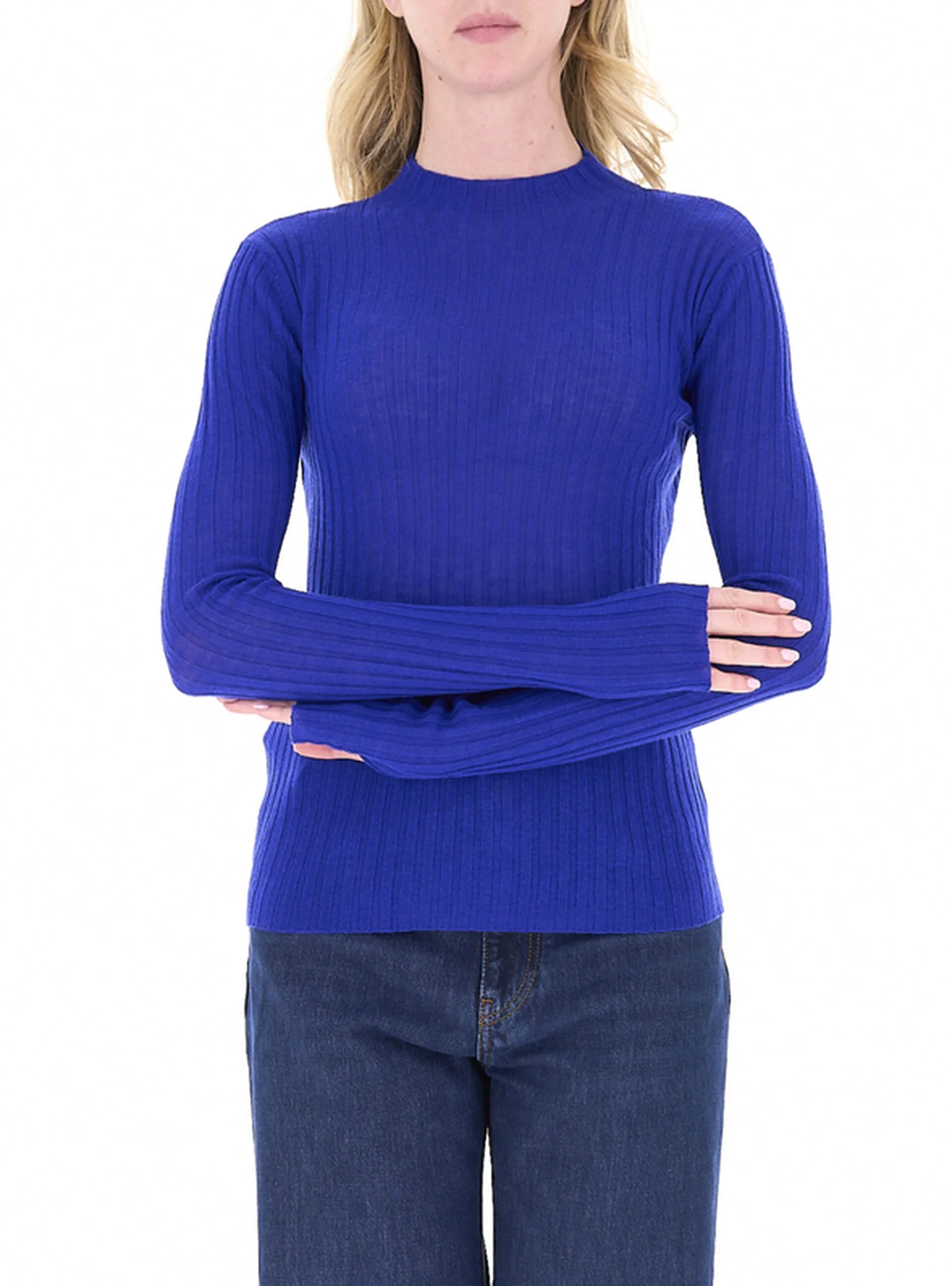 Maglia in lana BLU ELETTRICO M - PINKO - FashionsVida