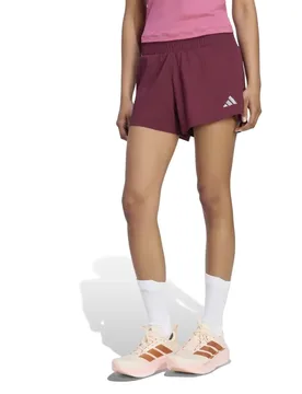Adi365 Seasonal Running Shorts Maroon L Women - Adidas - FashionsVida
