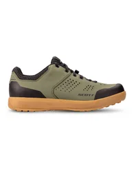 Chaussures de VTT - Shoe Mtb Shr-Alp Flat Lace Moss Green/Black - Taille 45 - Vert