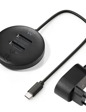 Ew7078 Usb3.2 Cloneur à Double Baie Ssd Black One Size unisex