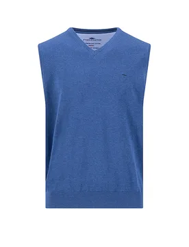 Chaleco sin mangas azul claro XL - Fynch-Hatton - FashionsVida