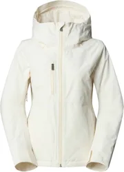 Atmungsaktive Skijacke W Descendit Jacket White Dune für Damen Größe M Beige