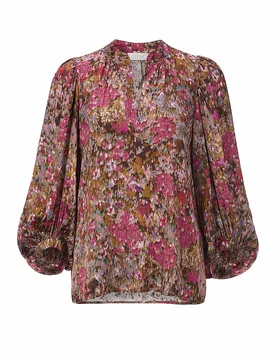 T-shirt blouse rouge foncé 36 - Richroyal - FashionsVida