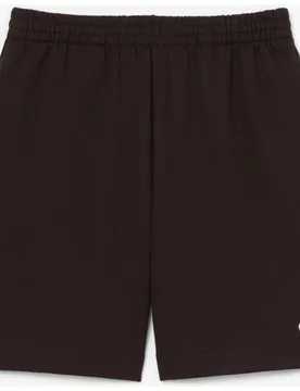Pantalón de hombre corto de felpa de corte regular - Lacoste - FashionsVida