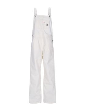 Salopette Donna W Bib Overall Straight Wax Heavy Stone Wash