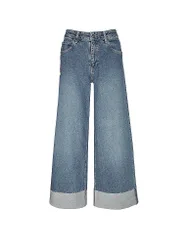 Jeans Wide Leg 7/8 NEVADA blau 38 damen